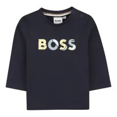 Футболка с длинными рукавами и логотипом