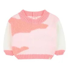 Свитер в стиле колор-блок