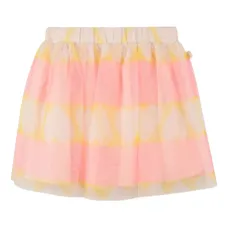 юбка из тюля с принтом