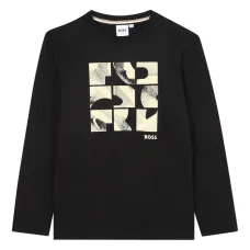 футболка с длинными рукавами и графичным принтом