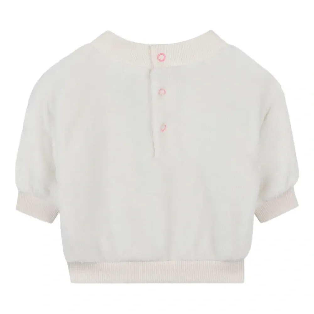 комплект из топа и брюк с принтом