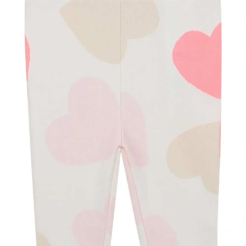 комплект из топа и брюк с принтом