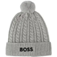 Шапка бини фактурной вязки