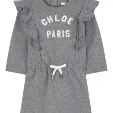 Платье с логотипом