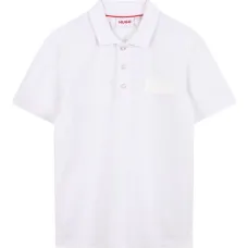 рубашка поло с вышитым логотипом