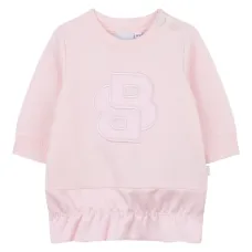 платье с вышитым логотипом