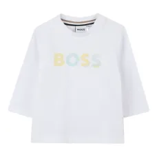 топ с длинными рукавами с логотипом