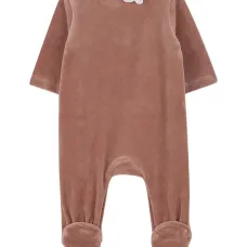 бархатная пижама с кружевным воротником