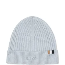 Шапка бини в рубчик