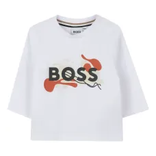 футболка с длинными рукавами и графичным принтом