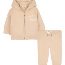 Спортивный костюм на молнии с капюшоном