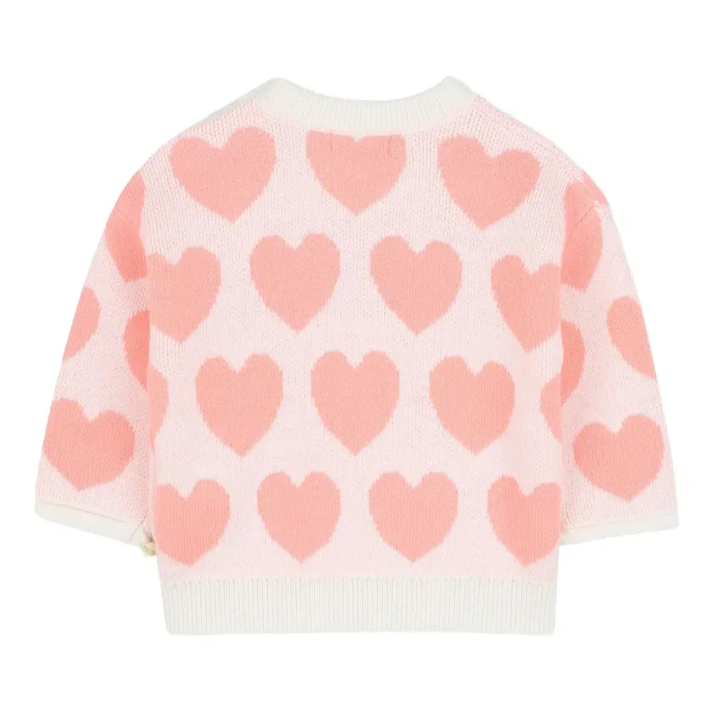 комплект из свитера и брюк с узором