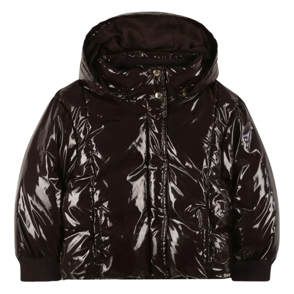 Пуховик с капюшоном