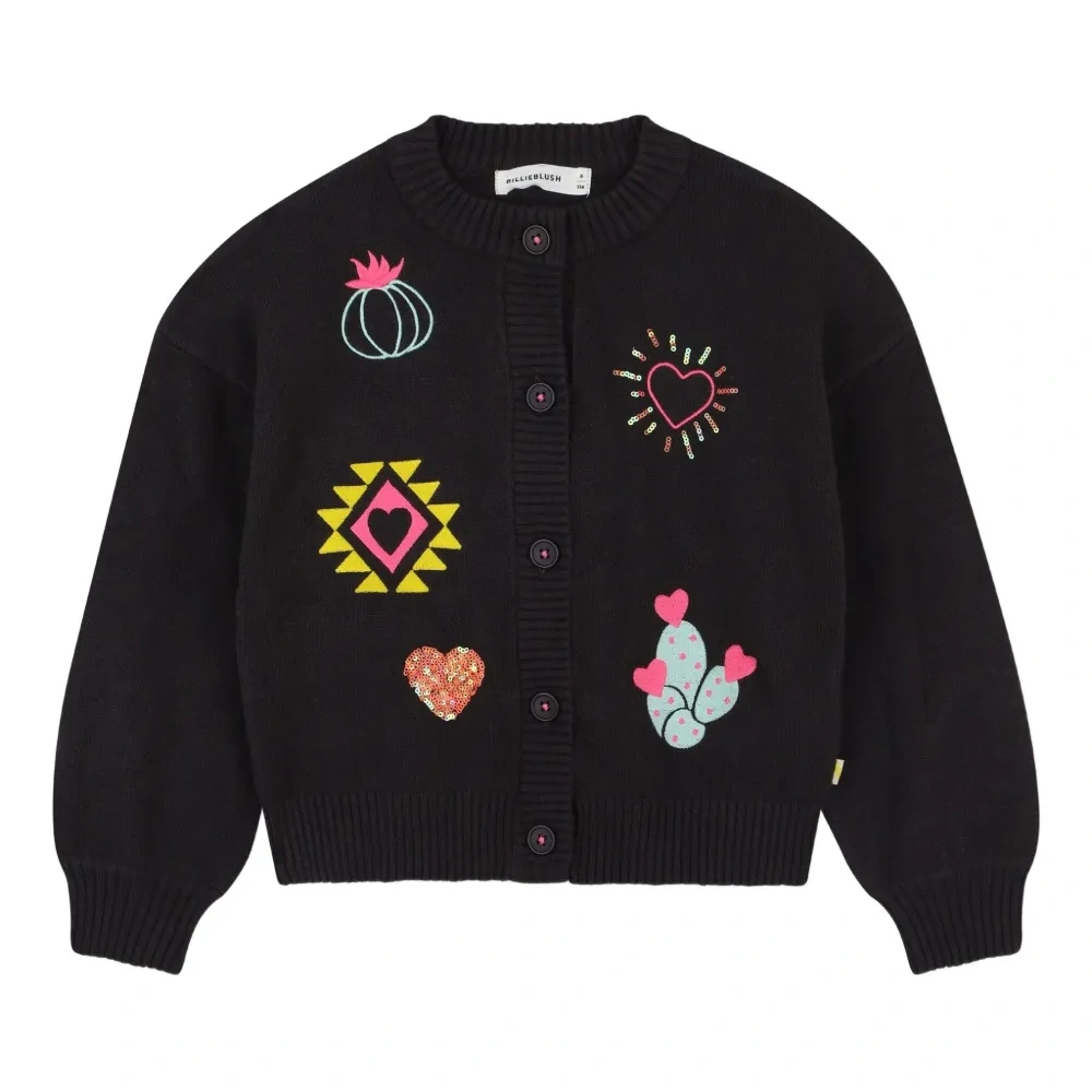 Кардиган с вышивкой