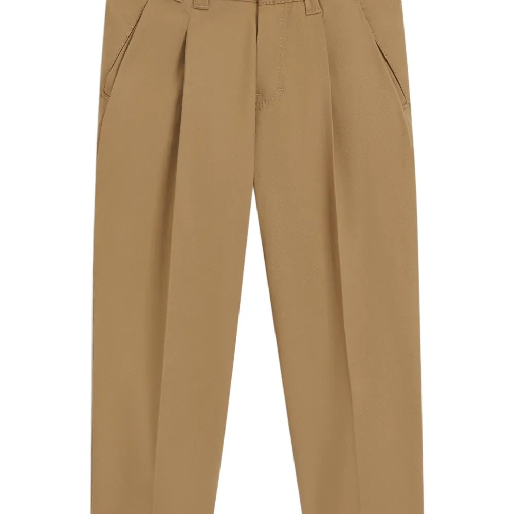 Брюки со складками