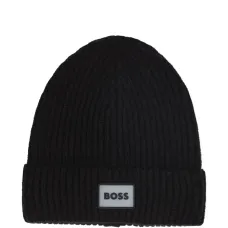 шапка бини в рубчик