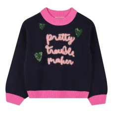 Свитер с пайетками