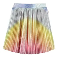 плиссированная юбка с переливчатым эффектом