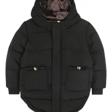 пуховик с капюшоном