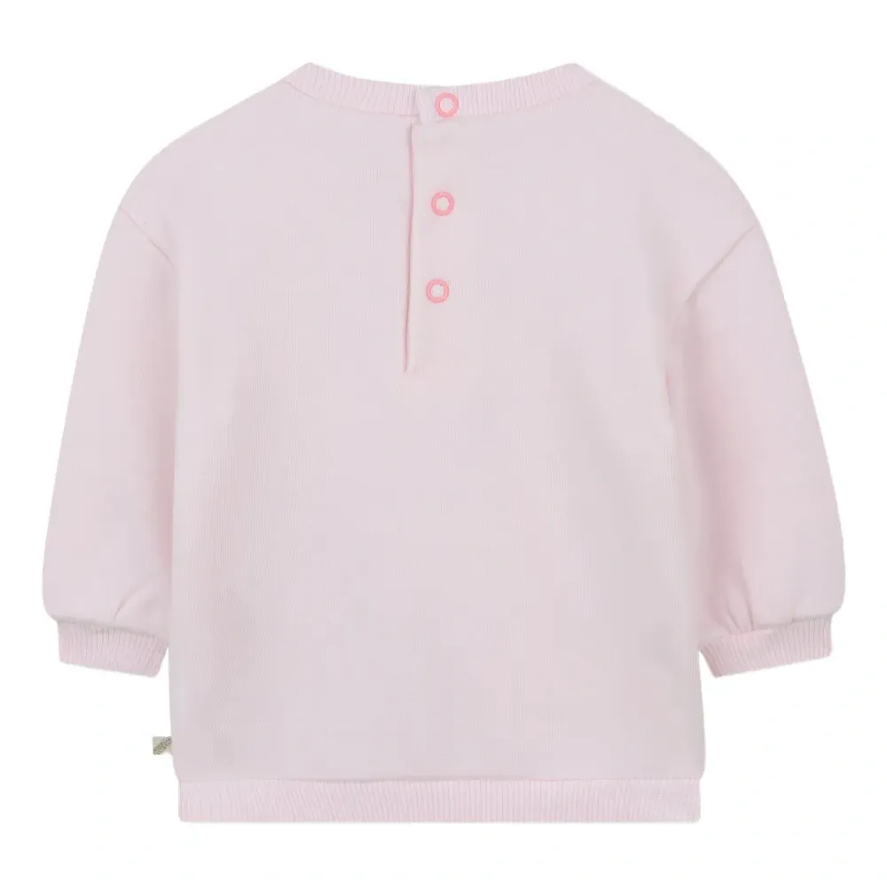 комплект из толстовки и брюк с принтом