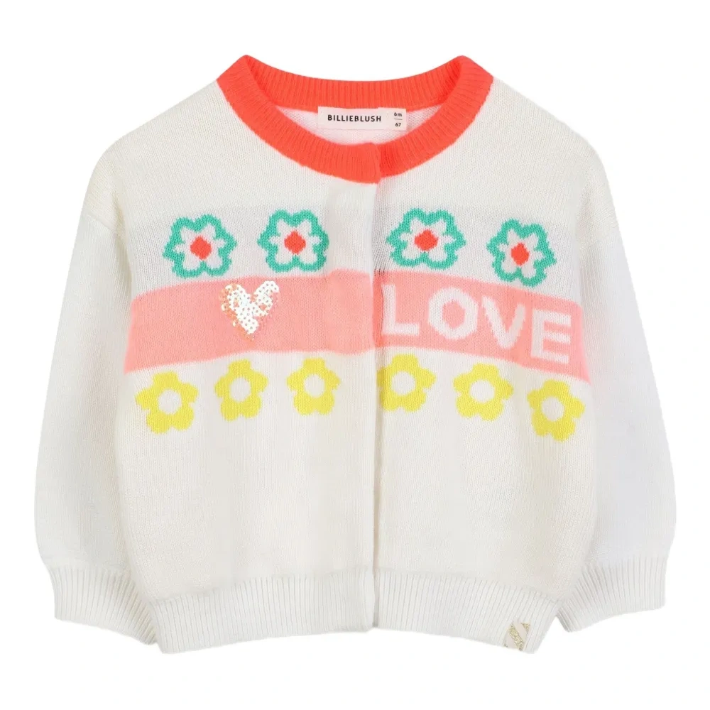 Кардиган с цветочным принтом