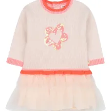 Трикотажное платье с вышивкой