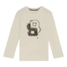 Футболка с длинными рукавами и графичным принтом