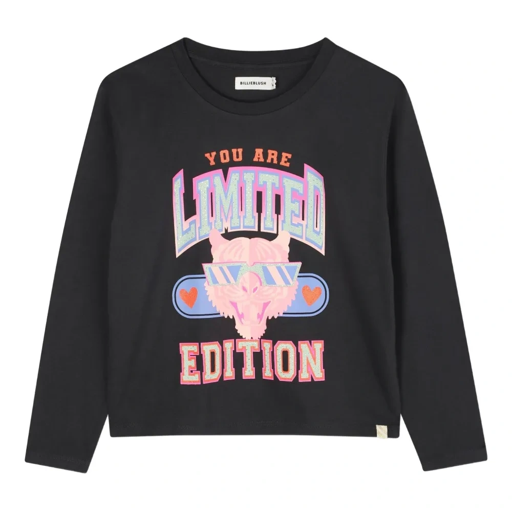 Футболка с длинными рукавами и графичным принтом