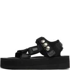 Босоножки на платформе с пряжками