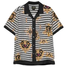 Рубашка с распашным воротником