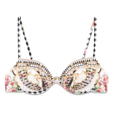 Топ бикини с графичным принтом