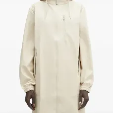 Тренч на молнии с капюшоном