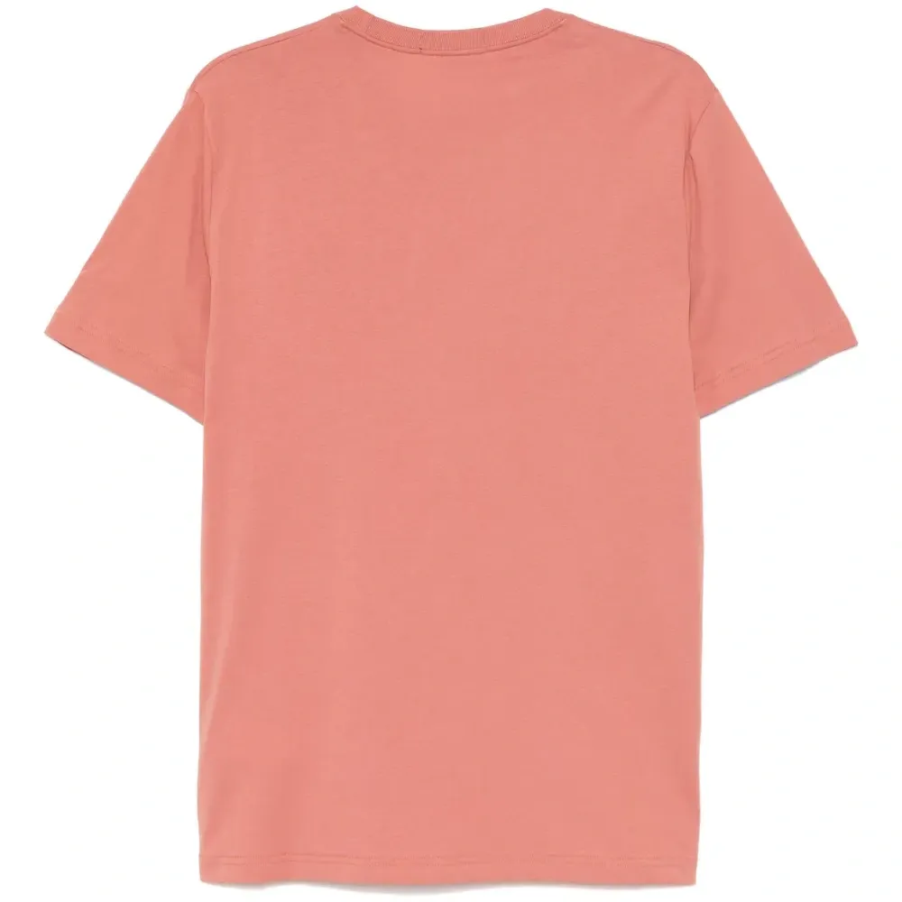 футболка с вышитым логотипом