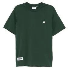 футболка с нашивкой-логотипом