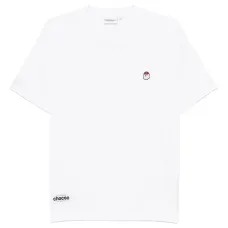 футболка с нашивкой-логотипом