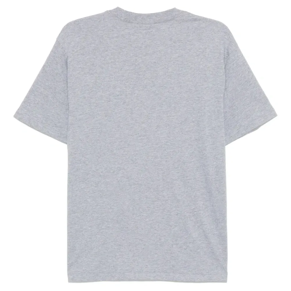 футболка с нашивкой-логотипом