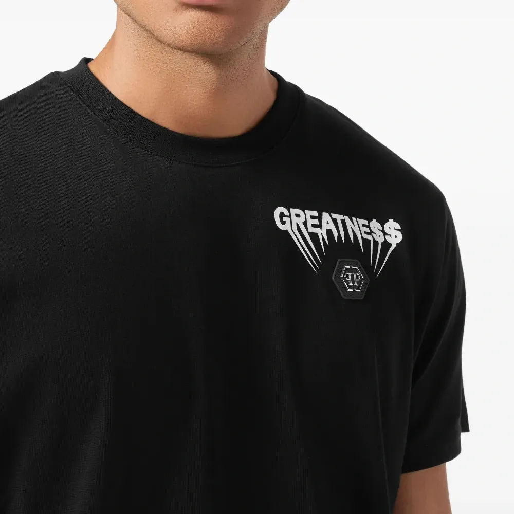 Футболка с круглым вырезом и логотипом Футболка с круглым вырезом и логотипом