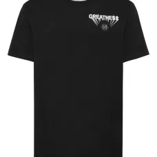 Футболка с круглым вырезом и логотипом Футболка с круглым вырезом и логотипом