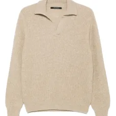 Джемпер в рубчик