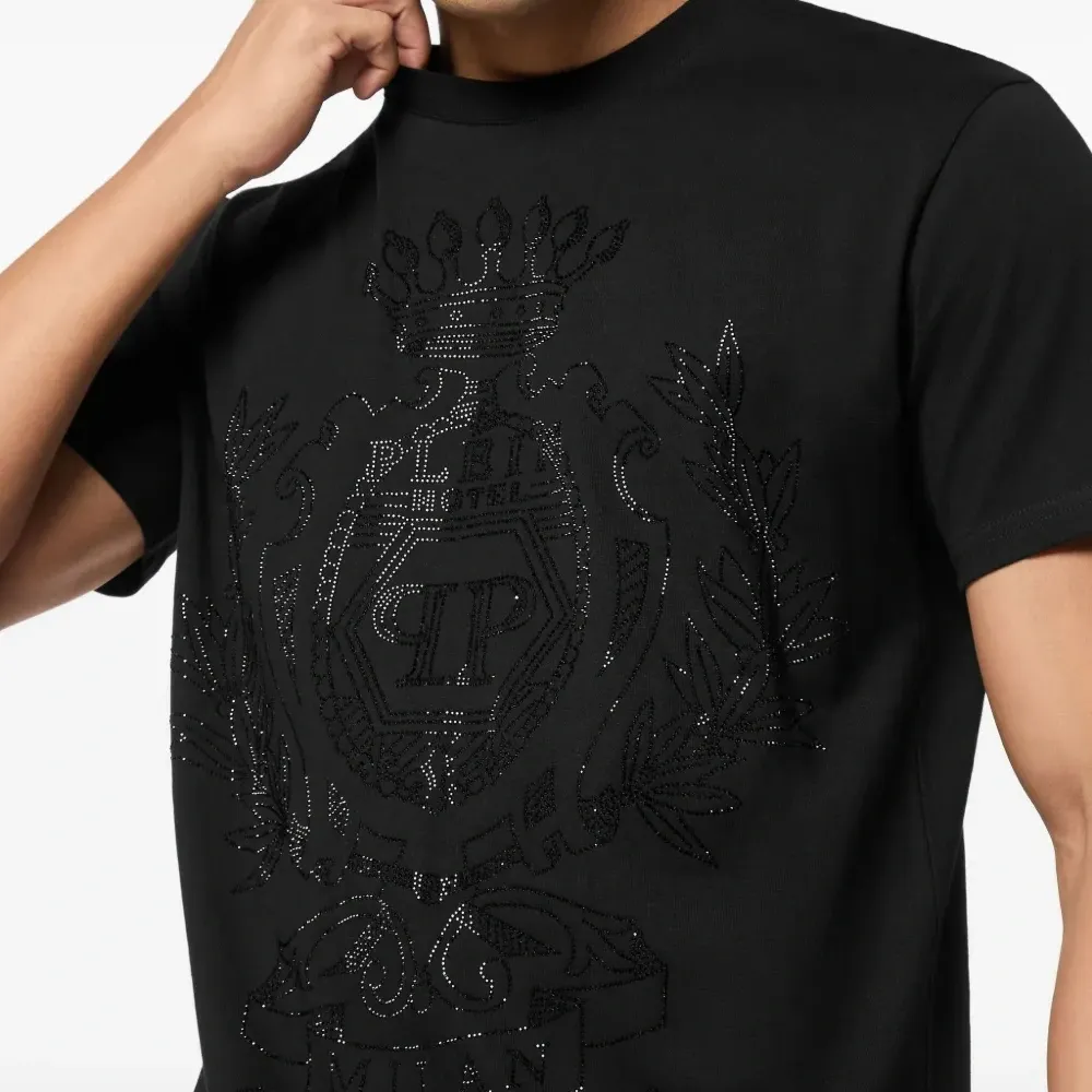 Футболка Crest с кристаллами Футболка Crest с кристаллами