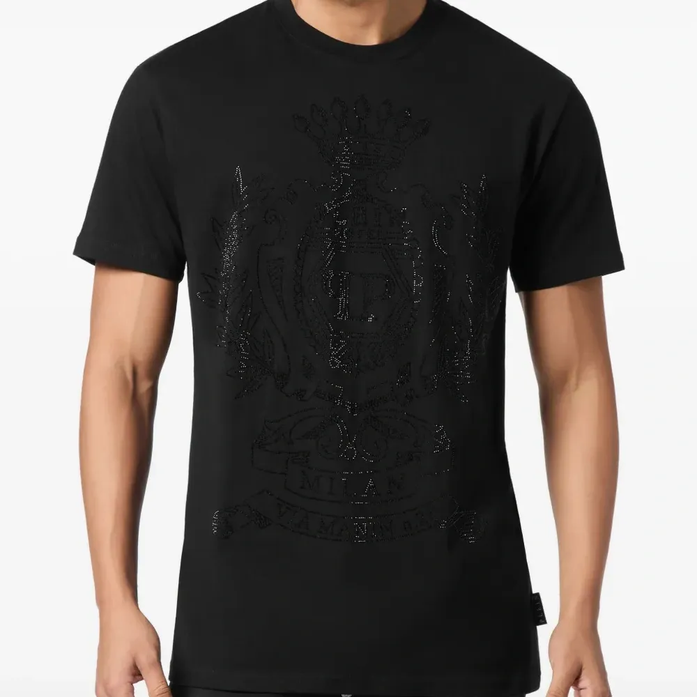 Футболка Crest с кристаллами Футболка Crest с кристаллами