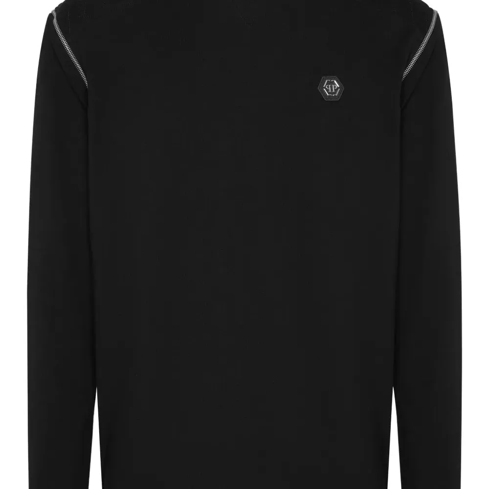 Футболка с молнией Футболка с молнией