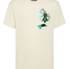 Футболка с круглым вырезом