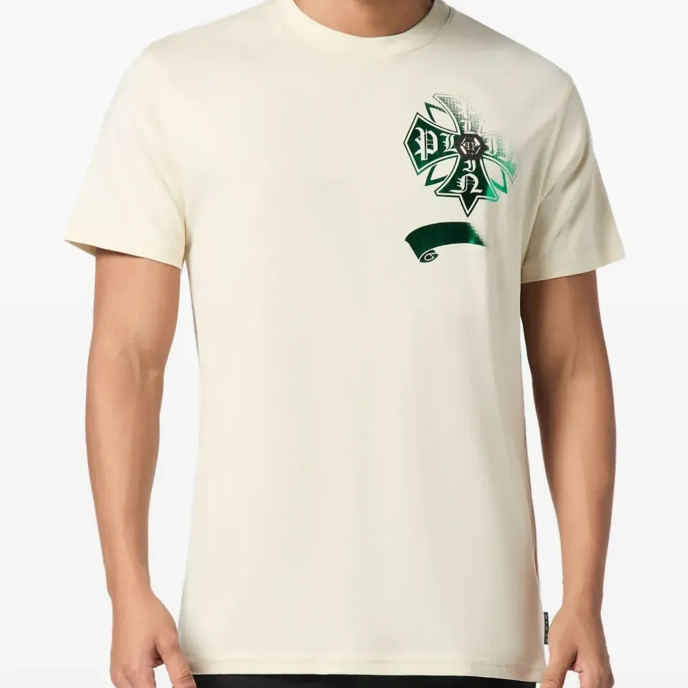 Футболка с круглым вырезом