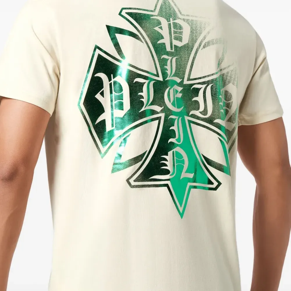 Футболка с круглым вырезом