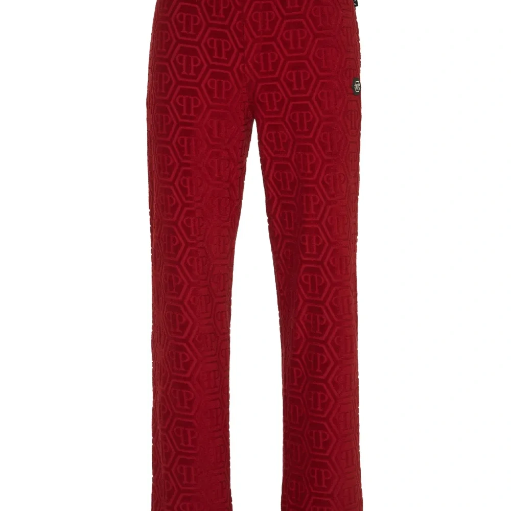 жаккардовые брюки