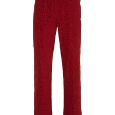 жаккардовые брюки