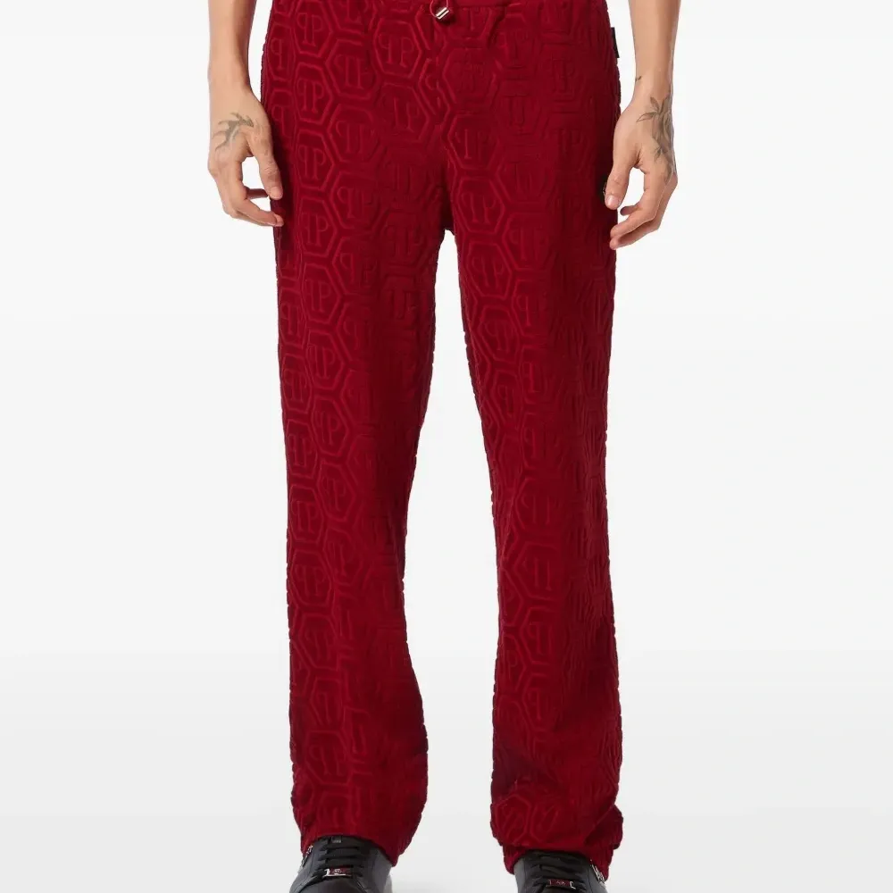 жаккардовые брюки