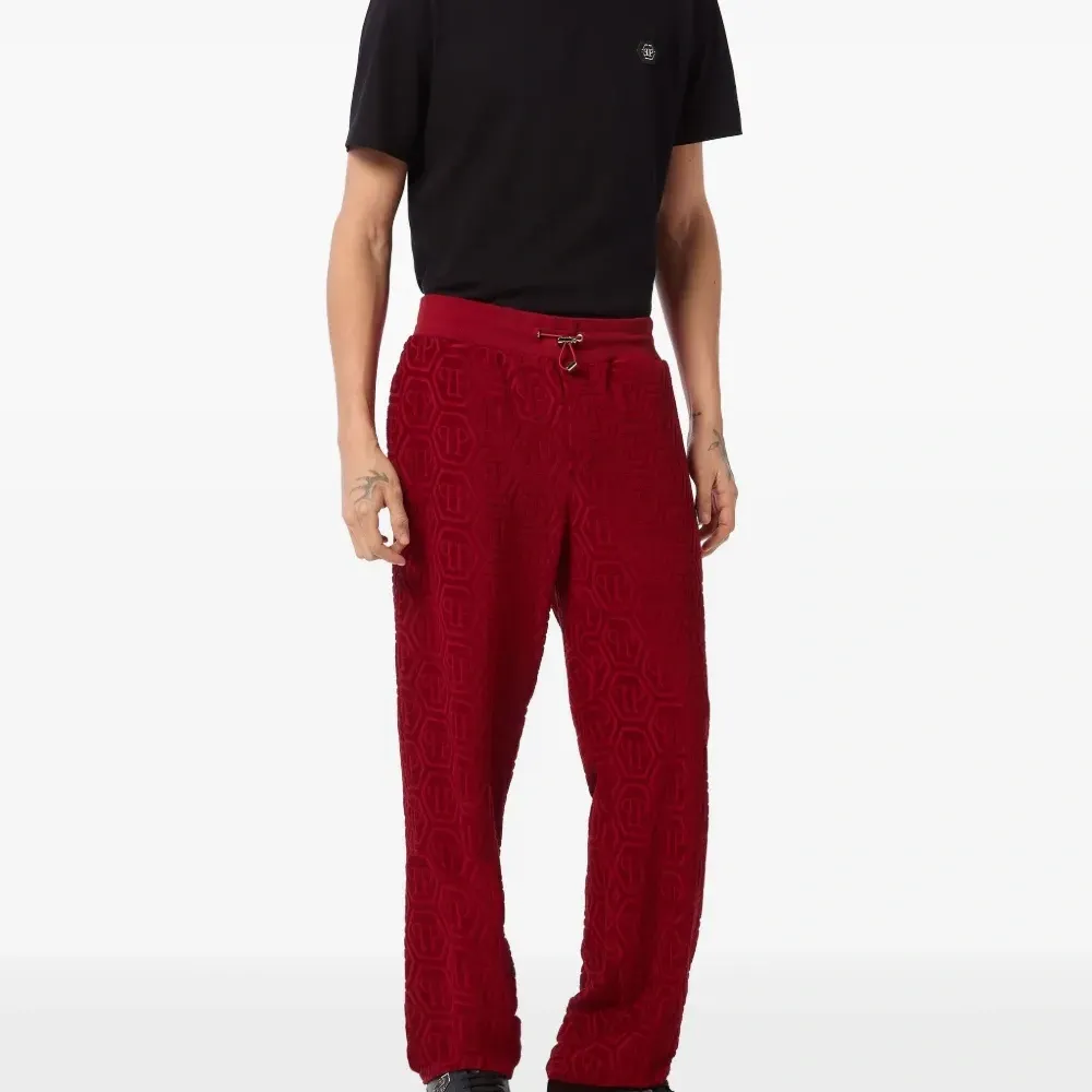 жаккардовые брюки