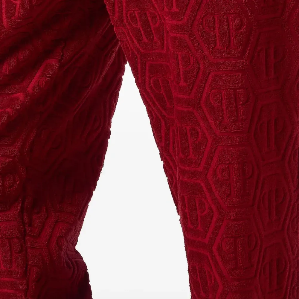 жаккардовые брюки